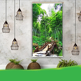 Mua Rèm Tranh 1 Tấm Mẫu Con Đường_11988