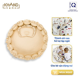 Nôi Hoa Vải Trẻ Em Khang Home Tiện Lợi Và An Toàn Cho Bé Đường Kính 90cm