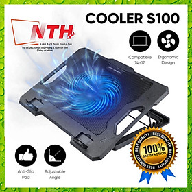 Đế tản nhiệt S100 1 Fan lớn - làm mát cho máy tính