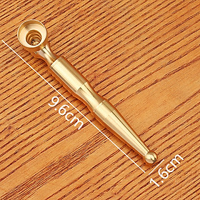 Tẩu lọc thuốc bằng đồng cao cấp, Dùng cho được cả Sợi và điếu : Lớn + Vừa + Nhỏ, có thể tháo rời và vệ sinh !