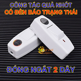 Công tắc quả nhót đóng ngắt 2 dây, có đèn báo trạng thái