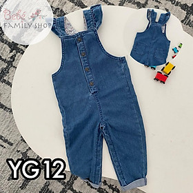 Yếm quần yếm váy bé gái size 0-24M