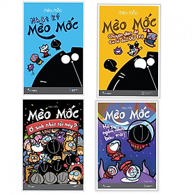 Combo 4 Cuốn Mèo Mốc: Nhật Ký Mèo Mốc + Mèo Mốc - Chuyện Đèn Đỏ Và Cái Lỗ Đen Vũ Trụ + Mèo Mốc: Ơ, Sinh Nhật Rồi Này? + Mèo Mốc – Hãy Ngắm Nhìn Bầu Trời (Tặng Bookmark Phương Đông Books)
