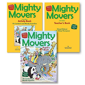 Sách - Combo Mighty Movers – Teacher’s Book, Mighty Movers – Activity Book, Mighty Movers – Pupil’s Book - Nhân Trí Việt