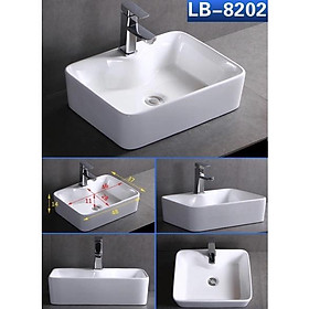 Lavabo rửa mặt/Chậu rửa mặt (TẶNG XIPHONG)