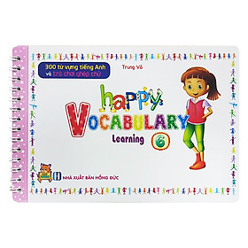 300 Từ Vựng Tiếng Anh Và Trò Chơi Ghép Chữ - Happy Vocabulary (Tập 1, 2, 3, 4, 5, 6)