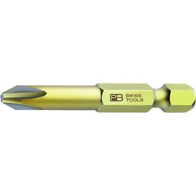 Đầu Bit Phillips Ph2 Pb Swiss Tools Cán E 6.3 Dài 50mm - Hàng Chính Hãng 100% từ Thụy Sỹ