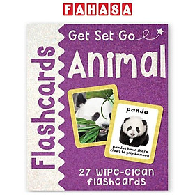 Sách ngoại văn: Get Set Go Flashcards - Animals