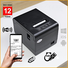 Máy In Hóa Đơn Nhiệt K80 Xprinter A230UL  (USB+Lan wifi) - Hàng nhập khẩu