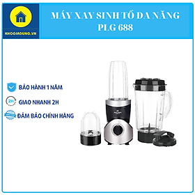 Mua MÁY XAY SINH TỐ ĐA NĂNG 3IN1  MÁY XAY ĐA NĂNG 3 CỐI NHỰA TRITAN  2 LƯỠI DAOTHÉP KHÔNG GỈ  CÔNG SUẤT 450W  ĐEN TRẮNG  MÁY XAY SINH TỐ GIA ĐÌNH NHỎ GỌN PLG-688 PHILIGER BẢO HÀNH 12 THÁNG  ĐỔI TRẢ TRONG VÒNG 7 NGÀY
