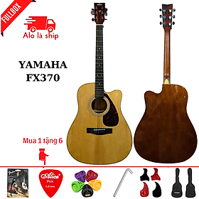 Đàn Guitar Acoustic Yamaha FX370 + Tặng Kèm Bộ Phụ Kiện 6 Món