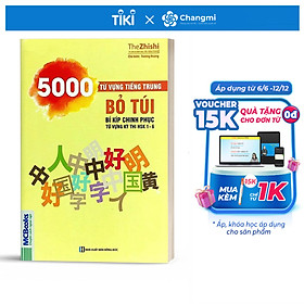 Sách - 5000 Từ Vựng Tiếng Trung Bỏ Túi - Bí Kíp Chinh Phục Từ Vựng Kỳ Thi HSK