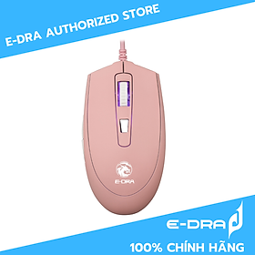 Chuột Gaming E-Dra EM614 Pink - Hàng Chính Hãng