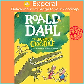 Sách - The Enormous Crocodile (Colour Edition) by Roald Dahl (UK edition, paperback)