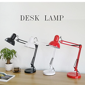 Mua Đèn để bàn - đèn bàn làm việc DPX06 loại cao 95cm  chao to đủ màu kèm bóng LED