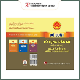 Bộ luật tố tụng dân sự - tái bản năm 2022