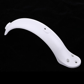 Black White Front and Rear Mudguard Splash Guard Wing for Xiaomi Mijia M365 Electric Scooter