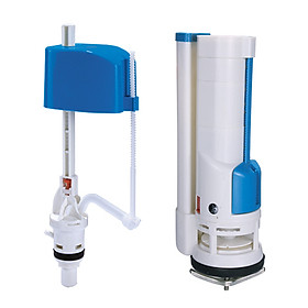 Bộ xả thùng nước 2 nút nhấn VS0503/21/26 Paradise dùng cho bồn cầu 1 khối (liền khối) cấp piston