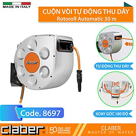 Cuộn vòi tự động thu đây 30m Claber 8697