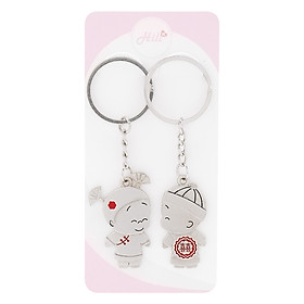 Móc Khóa Tình Nhân Bằng Kim Loại  HL100023