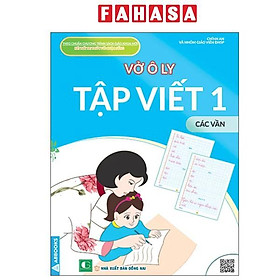 Sách - Vở Ô Ly Tập Viết 1 - Các Vần (Cánh Diều)