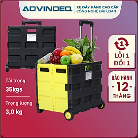 Mua Xe đẩy hàng gấp gọn đi chợ 2 bánh Nhật Bản FUJIHOME  xe kéo hàng đi chợ gấp gọn mini siêu thị đa năng dùng cho ô tô