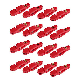 16x Snap Release Clip For Weight Planer Board Kite Offshore Fishing Red