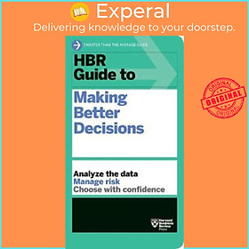 Hình ảnh sách Sách - HBR Guide to Making Better Decisions by Harvard Business Review (US edition, paperback)