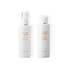 Combo Cấp Nước, Dưỡng Trắng: Nước hoa hồng Cocolarme Natural Lotion (100ml) và Tinh Chất Dưỡng Trắng Cocolarme White Lotion (120ml)