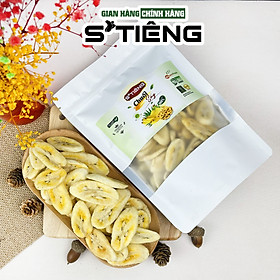 250Gr Chuối Sấy Giòn Nguyên Miếng Xuất Khẩu S TIÊNG