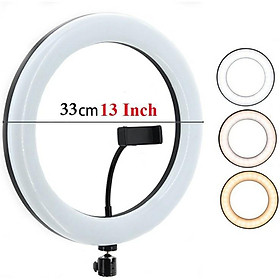 Đèn Livetream + Chân đèn 2m, Quay video chuyên nghiệp: 26CM, 33CM, 36CM, 45CM (1 kẹp), 45CM (3 kẹp) và 54CM (3 kẹp)