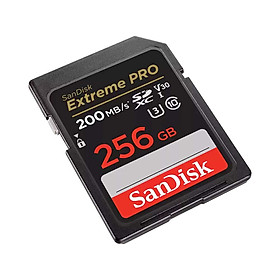 Hình ảnh (Giá Hủy Diệt) Thẻ nhớ SDXC SanDisk Extreme PRO UHS-I U3 4K V30 200MB/s - Hàng Nhập Khẩu