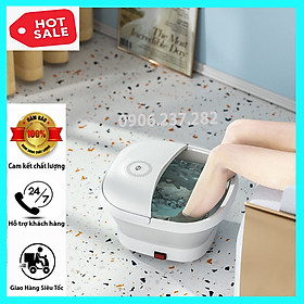 Mua Chậu ngâm chân gấp gọn tự động đun nóng và duy trì nước ấm  Bồn ngâm sục khử mùi hôi chân