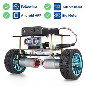 Bộ dụng cụ tự động hóa khởi động robot thông minh 2WD cho giáo dục học tập dự án Arduino với các mã lập trình Phiên bản đầy đủ