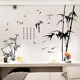 Mua Decal Giấy dán tường bụi trúc đơn sắc XL8237