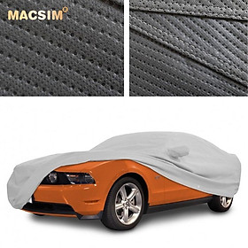 Bạt phủ ô tô chất liệu vải không dệt cao cấp thương hiệu MACSIM dành cho hãng xe Mercedes màu ghi - trong nhà, ngoàitrời
