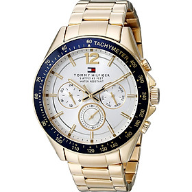 Tommy Hilfiger Men's 1791121 Sophisticated Sport Gold-Tone Stainless Steel Watch