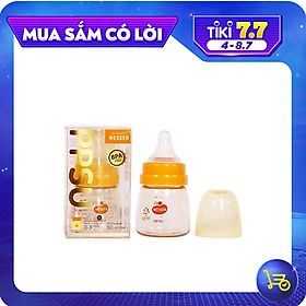 Bình sữa Wesser PPSU cao cấp cổ hẹp cổ rộng cho bé từ sơ sinh
