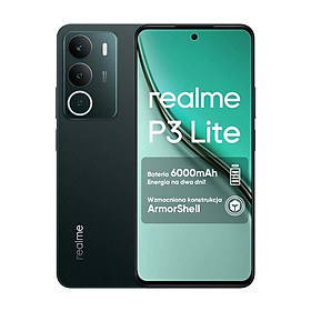 Điện thoại Realme P3 Lite ( 4GB/128GB) - Hàng Chính hãng - Xanh Rừng Thông