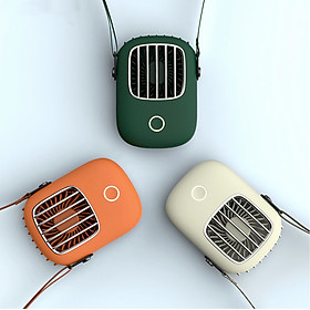 Quạt đeo cổ mini CYKE sạc USB tiện lợi khi chạy bộ, đi chơi, du lịch 2020-Hàng chính hãng