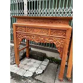 Mua Bàn gia tiên bàn thờ bàn cúng -Bàn thờ phật gỗ hương đá 1 tầng 1M 27 (0988 587 165 )