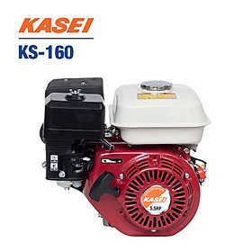Máy nổ - Đầu nổ - Động cơ nổ KASEI chạy xăng KS-160 | Công suất 5.5HP |  Dung tích xy lanh 163cc | Động cơ OHV 4 thì
