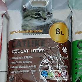 Cát vệ sinh cho mèo Catlike, cát mèo đen gói 8l
