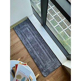 Mua THẢM LAU CHÂN TRẢI SÀN BẾP DÀI CAO CẤP BỀ MẶT LÔNG MỀM MỊN THẤM NƯỚC 50X120