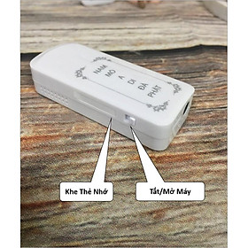 Mua Máy niệm kinh phật - tụng kinh phật làm vòng cổ gắn thẻ nhớ Máy Niệm Phật MINI 10 điệu Niệm Phật Tiếng Việt bền đẹp kèm củ sạc