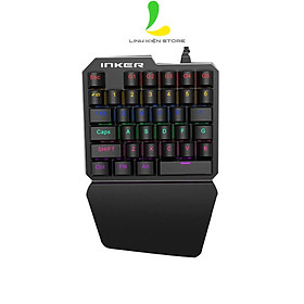 Mua Bàn phím cơ một tay INKER K9 - Phụ kiện gaming 35 phím  6 chế độ đèn led - Hàng Nhập Khẩu