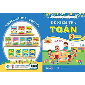 Sách - Combo Đề Kiểm Tra Toán và Tiếng Việt Lớp 3 - Học Kì 2 - Cánh Diều