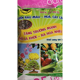 Phân bón NPK 20-20-15 đầu trâu gói 1kg