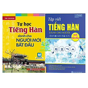 Sách - Combo Tự Học Tiếng Hàn Cho Người Mới Bắt Đầu và Tập Viết Tiếng Hàn (MC)