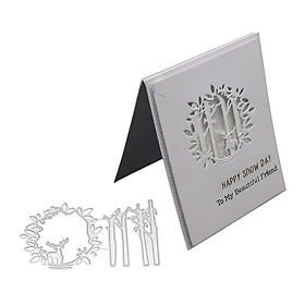 New 2018 Christmas Deer Die Cut Metal Scrapbooking Die Party Decoration